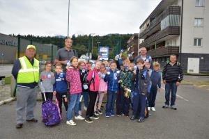 Pešbus navdušil mlade potnike 1